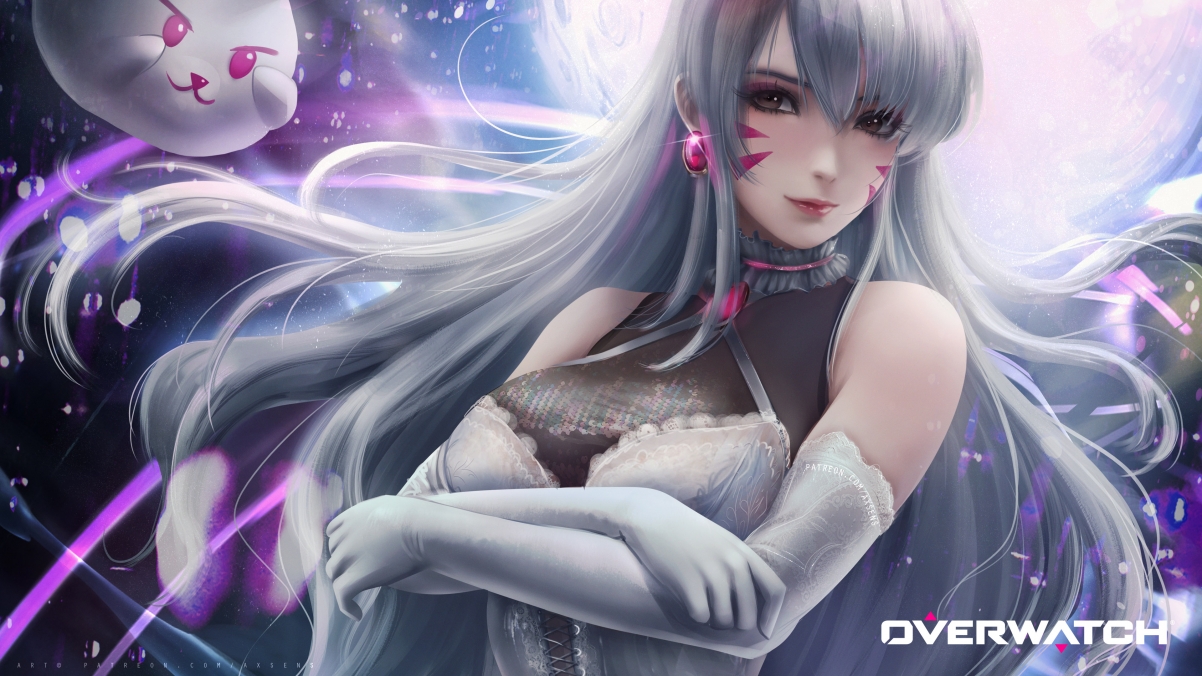 Game Beauty Dva Overwatch HD