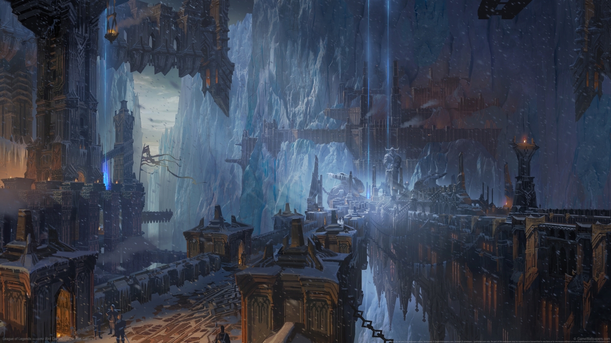 League of Legends game original painting 4k computer