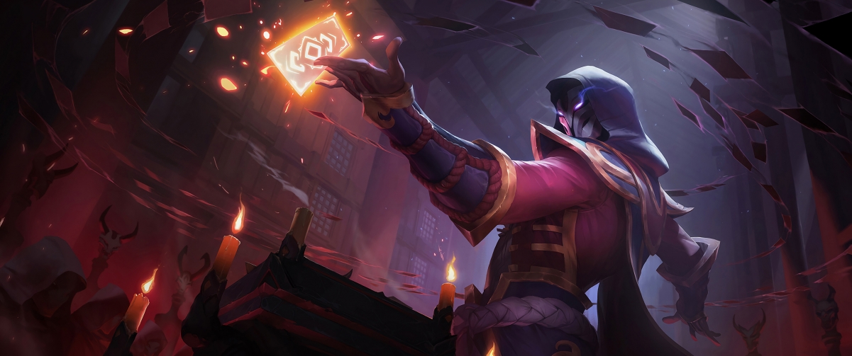 League of Legends game characters 3440x1