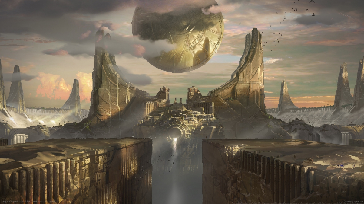 League of Legends game scene 4k wallpaper