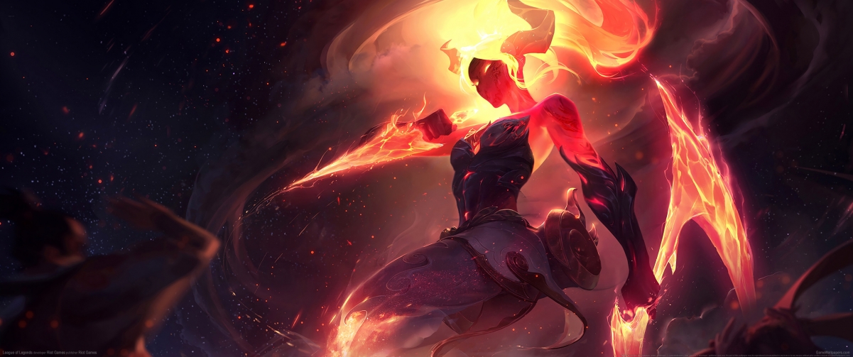 League of Legends Infinite Flame Akali