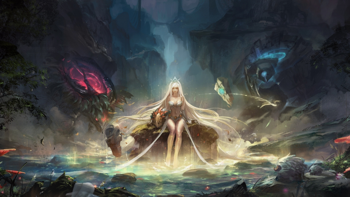 League of Legends Nami 4K Wallpaper