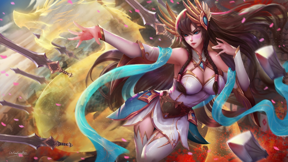League of Legends beauty hero Irelli