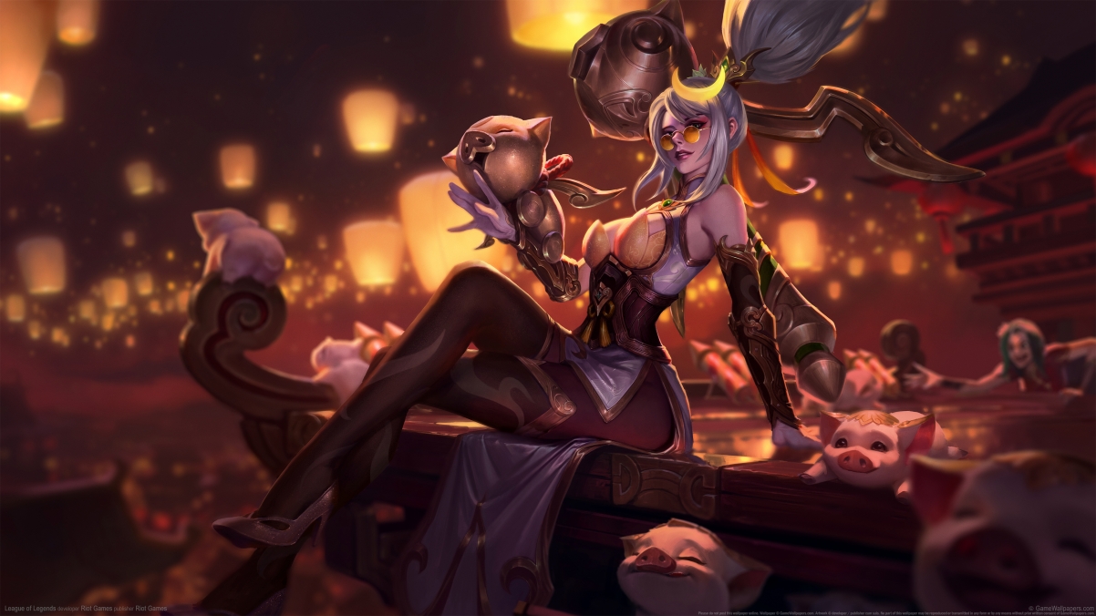 League of Legends Flaming Beauty Vayne 4