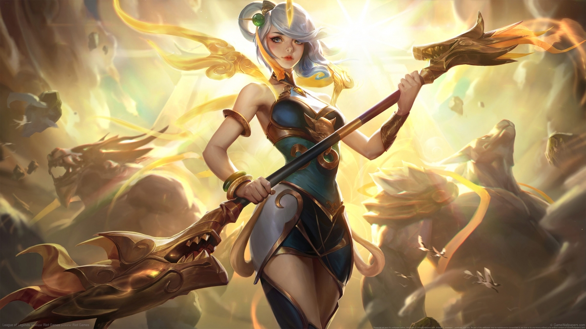 League of Legends Lux Dog Year Skin