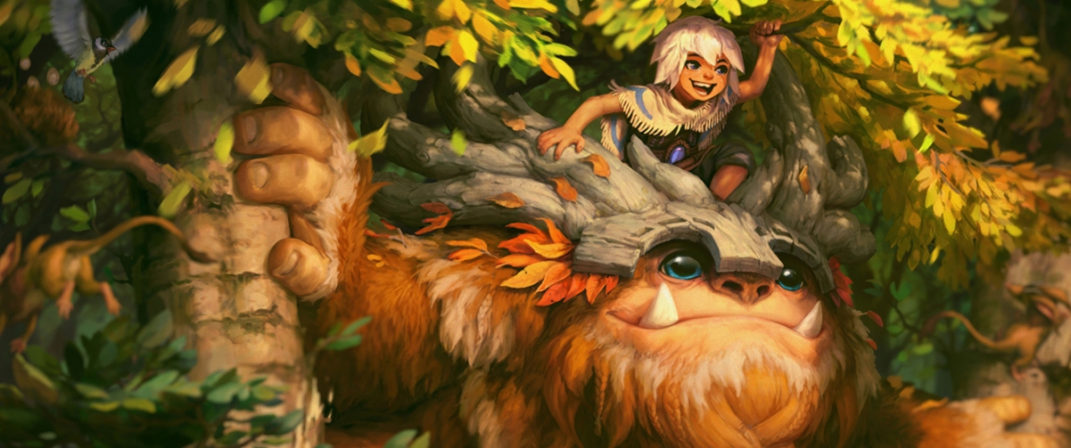 League of Legends Wilderness Behemoth Nunu&
