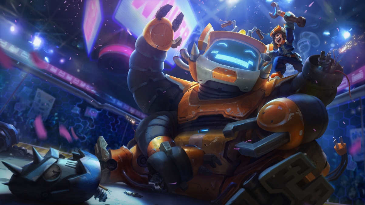League of Legends alloy behemoth Nunu&