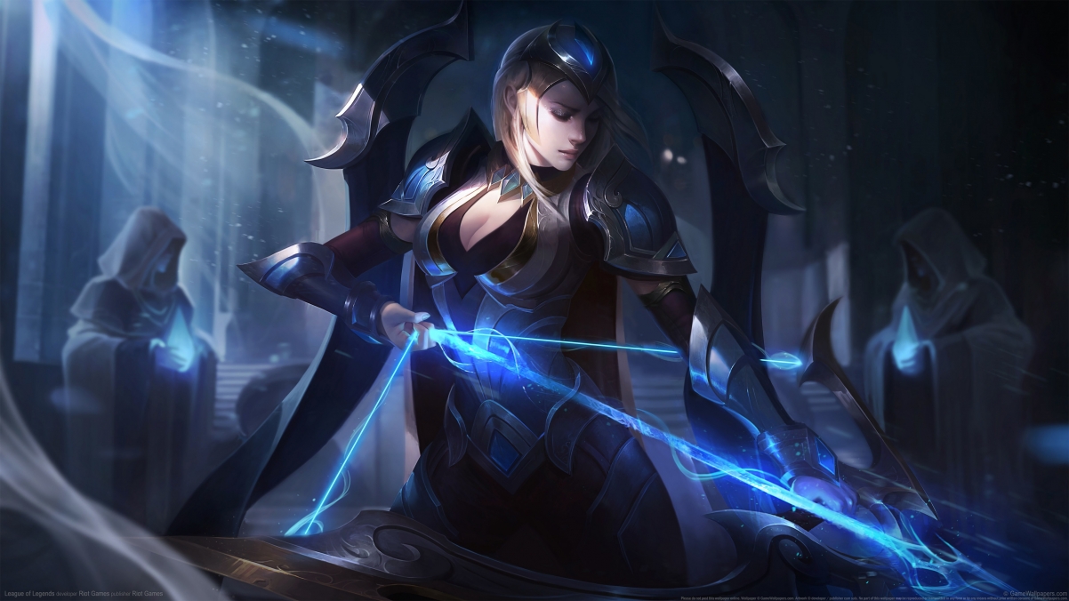 League of Legends Champion Arrow Ashe 4k