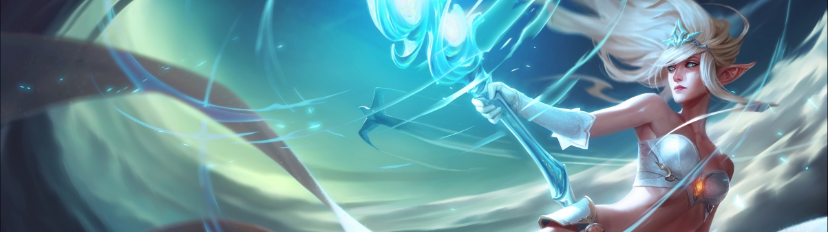 League of Legends Wind Girl 5120x1440 Wall