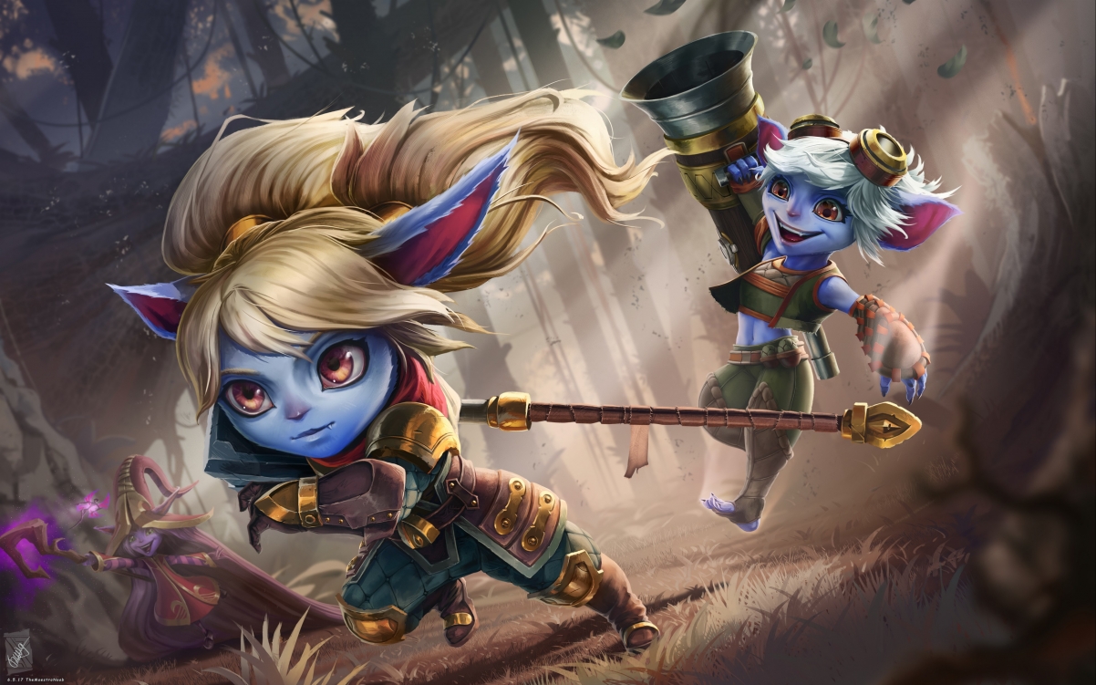 League of Legends Tristana Lulu