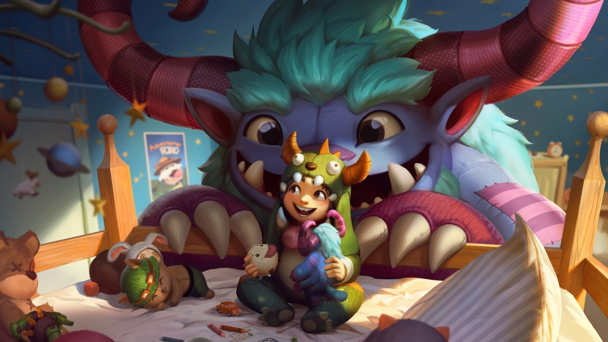 League of Legends nunu dirty 4k wall