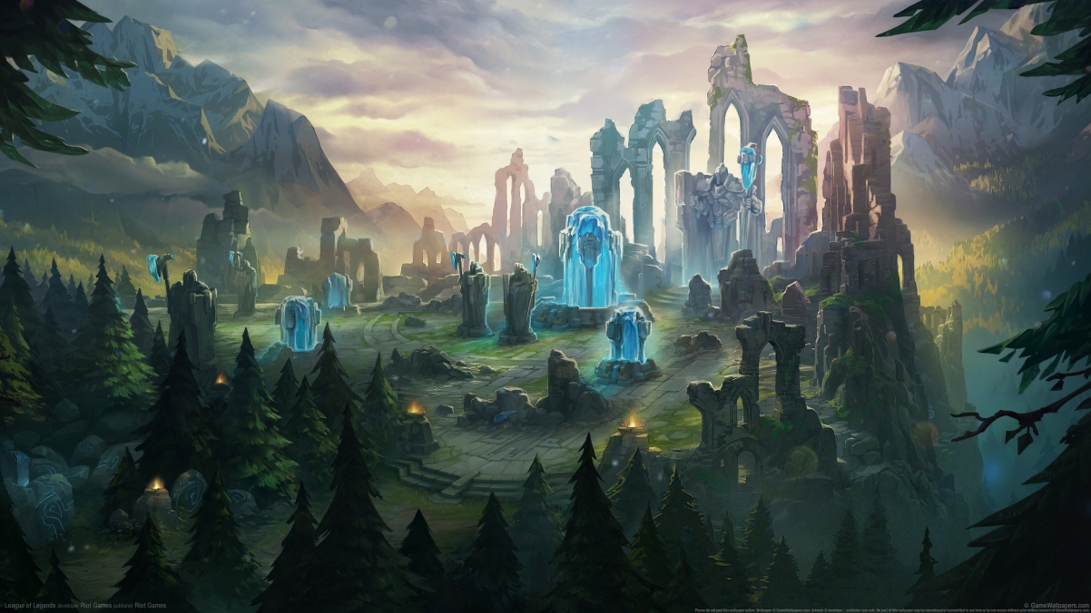 League of Legends LOL game original landscape