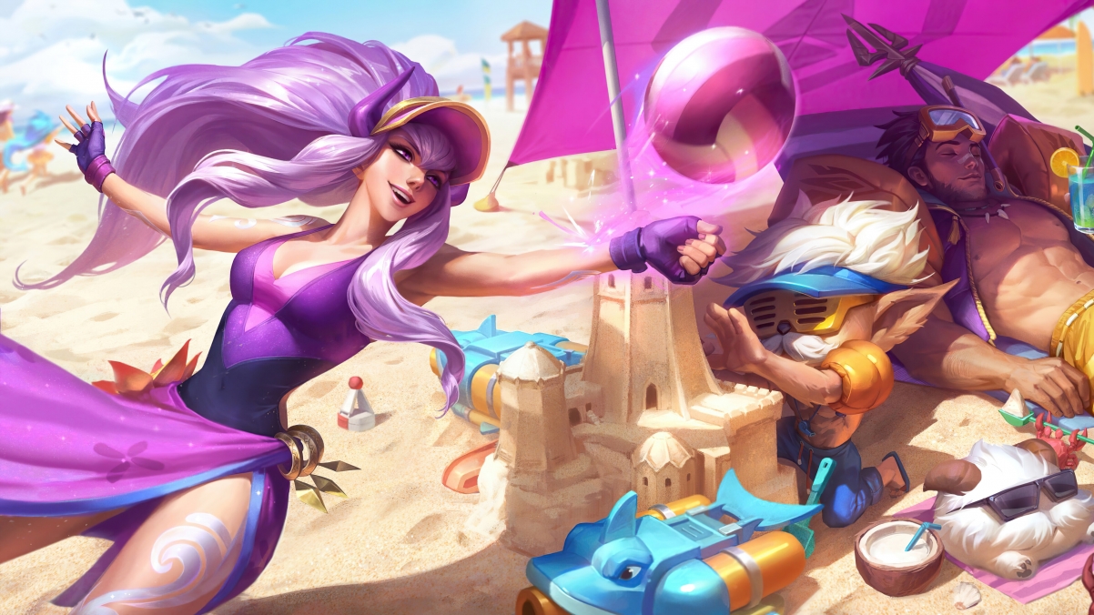 League of Legends LOL Pool Party Sim