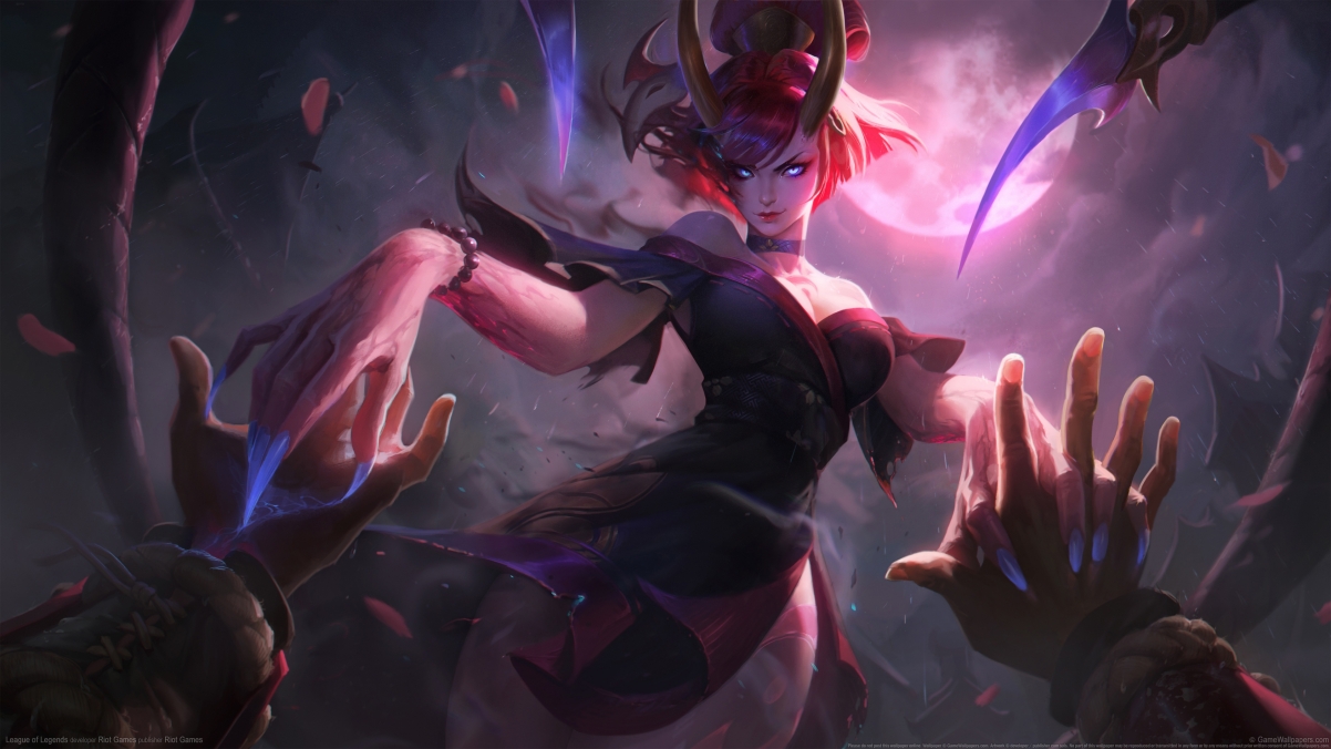 League of Legends LOL Scarlet Moon Yi