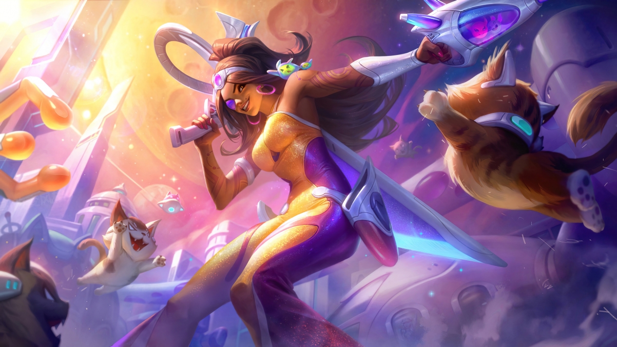 League of Legends lol desert rose too