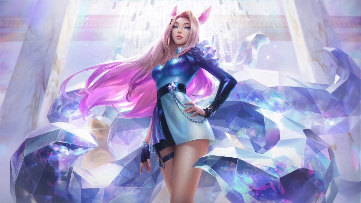 League of Legends lol Nine Tailed Monster Fox K
