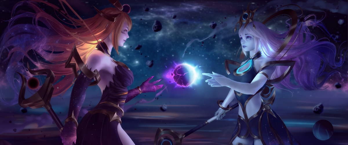 League of Legends lol glorious girl dark