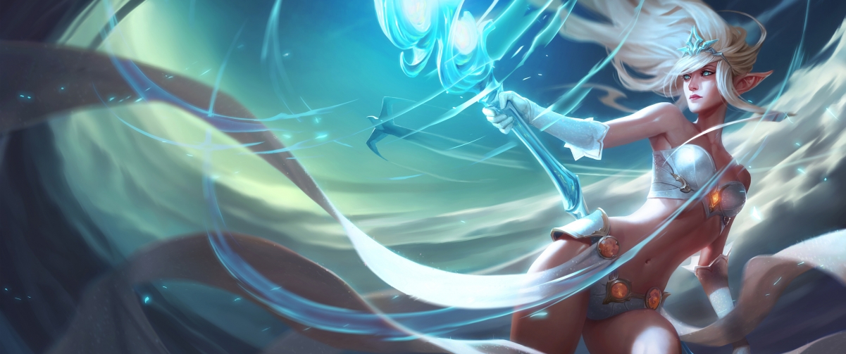 League of Legends LOL Wind Girl 3440x14