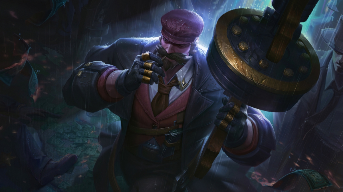 League of Legends lol illustration gangster