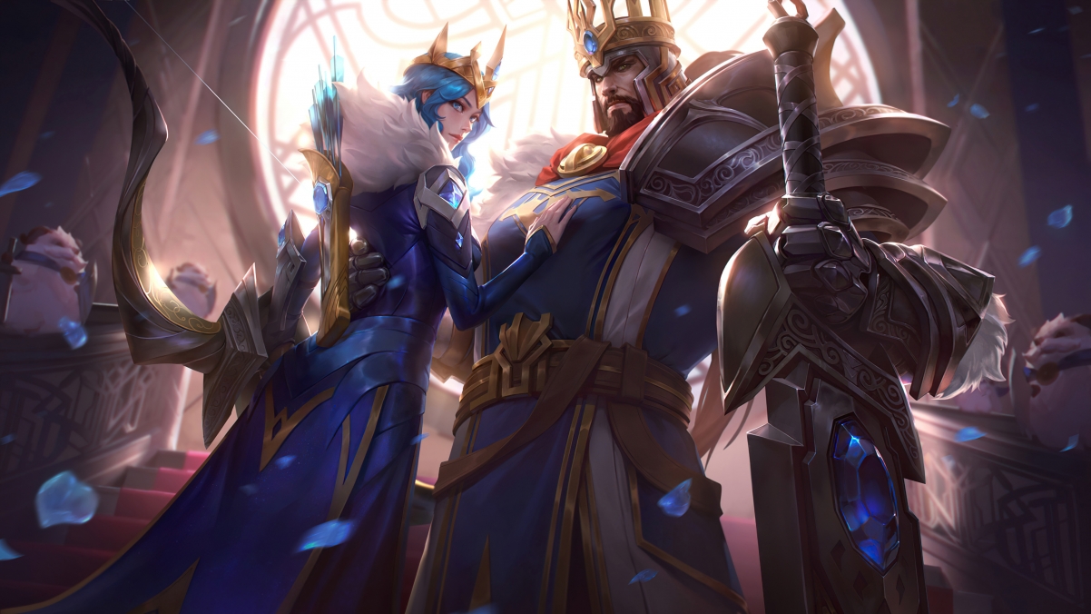 League of Legends lol illustration ice shot