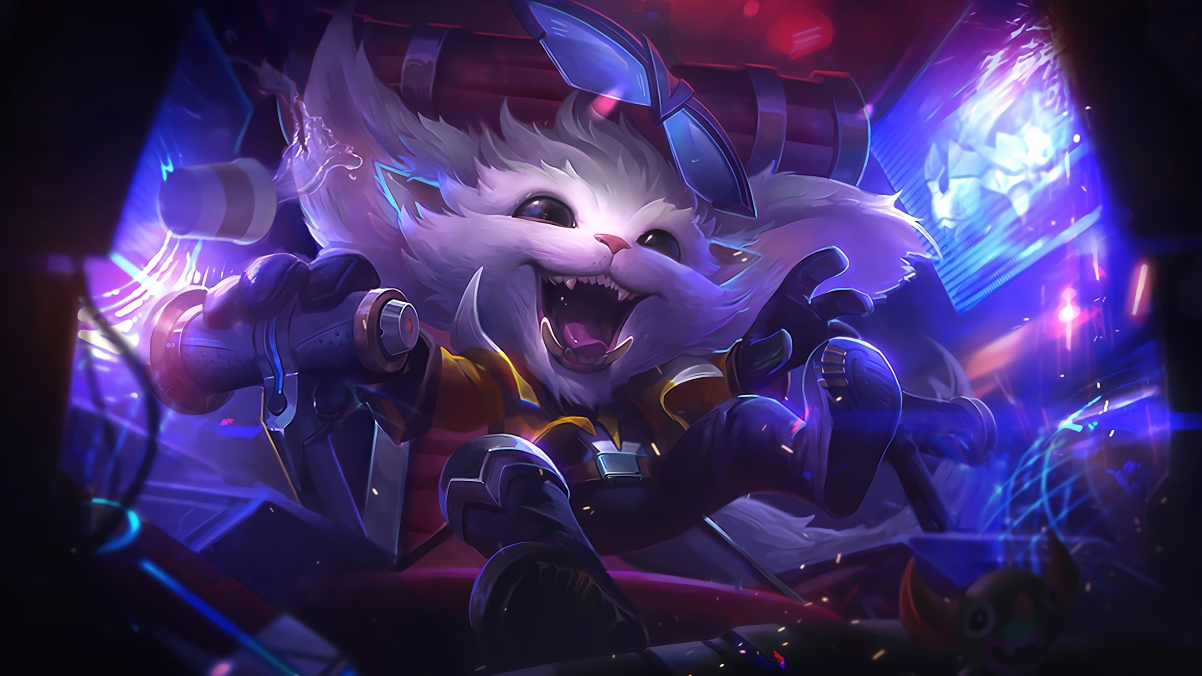 League of Legends LOLGnAr Rambo 4k wall
