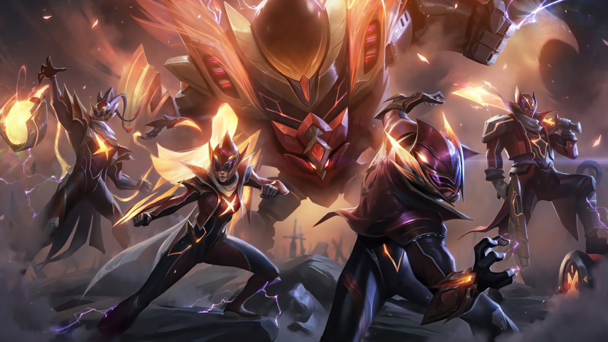 League of Legends FPX champion skin 4k high