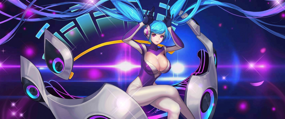 League of Legends DJ Posing 3440x144