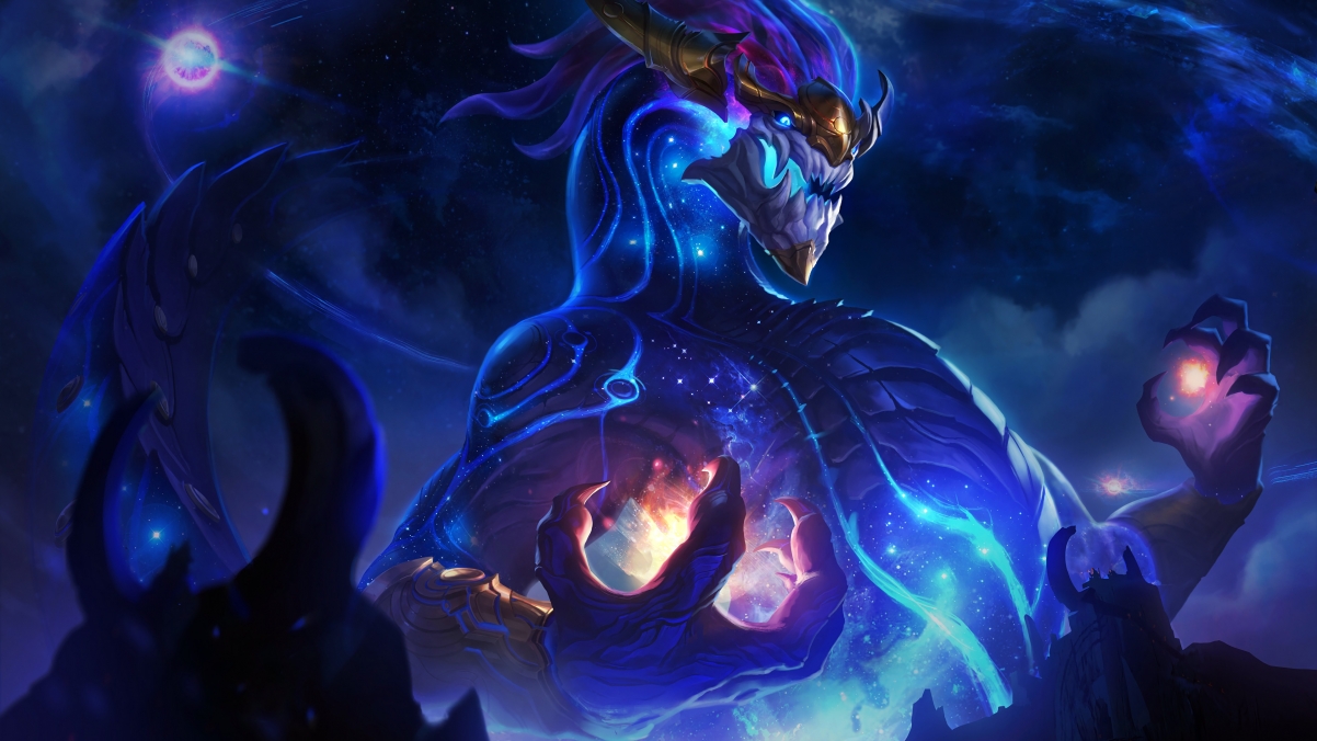 League of Legends, Dragon,, Starry Sky, LoL4