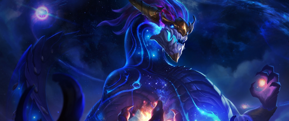 League of Legends Dragon 3440x1440 Wall