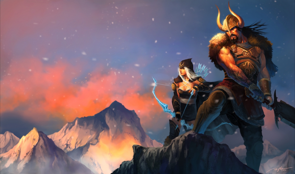 League of Legends Archer Sword LOL