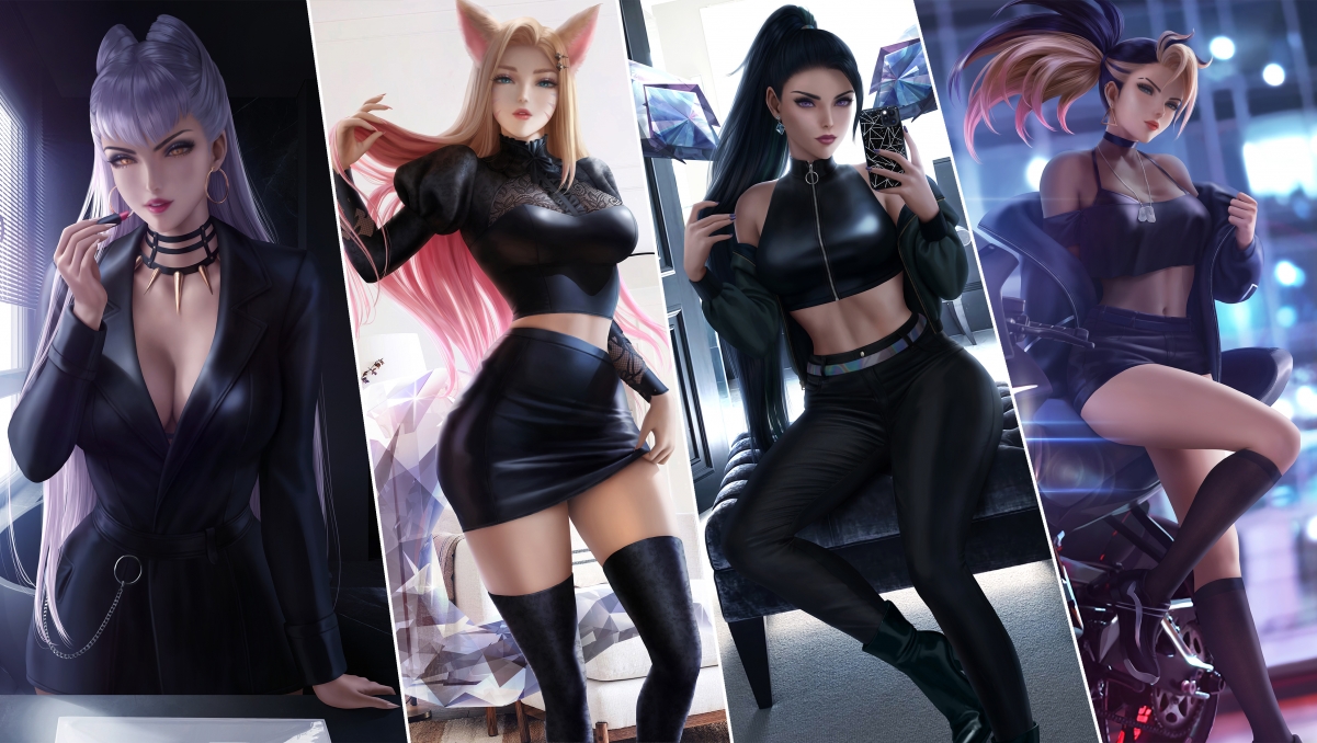 League of Legends KDA THE BADDE