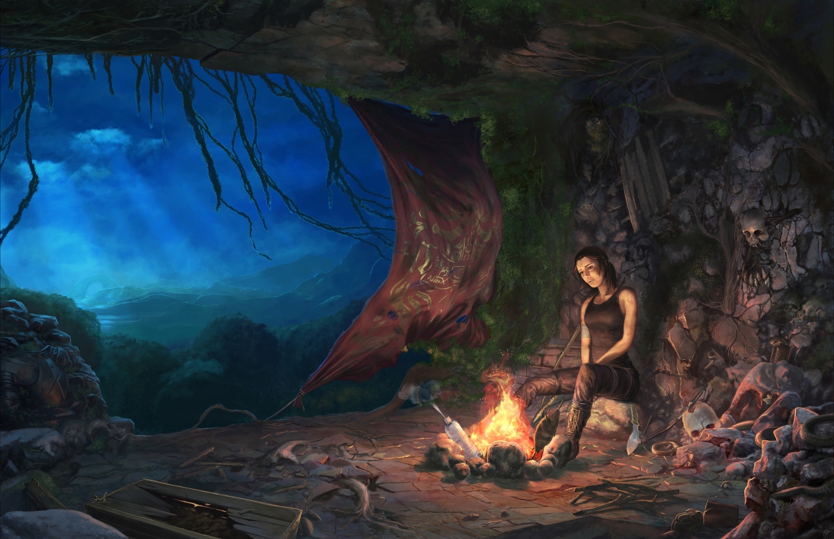 Nightfire Skull Tomb Raider
