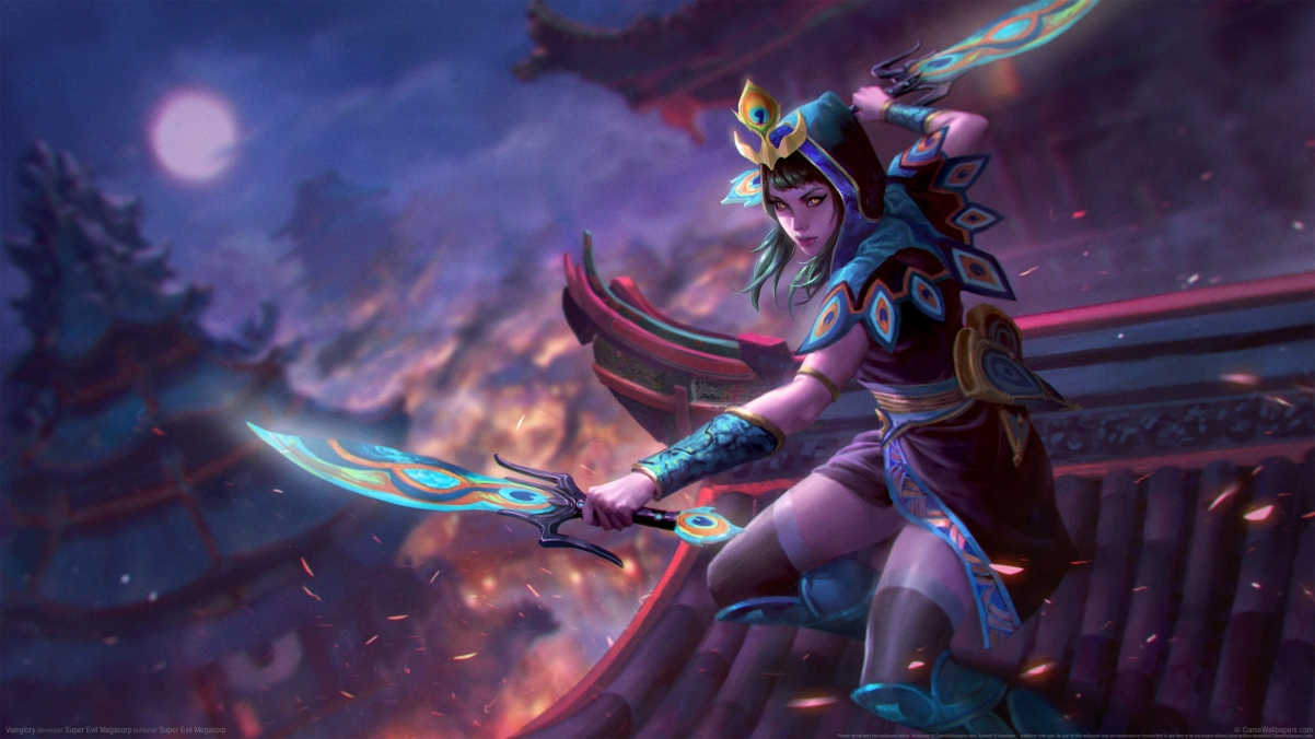 Vainglory character illustration