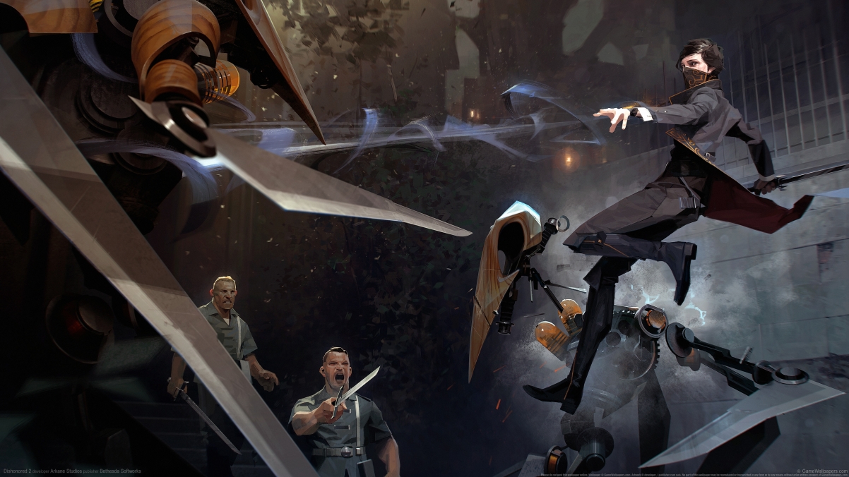 Dishonored 2 Dishonored 2 4k wall