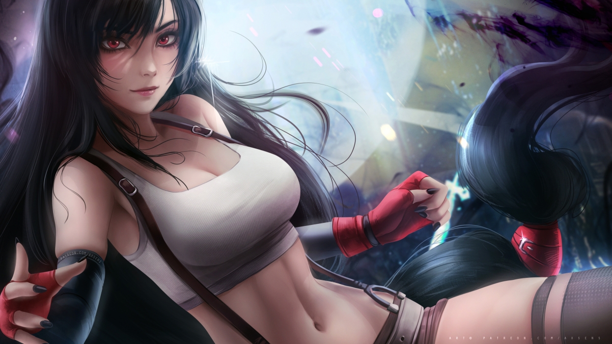 Sexy beauty Tifa Lockhart 4k