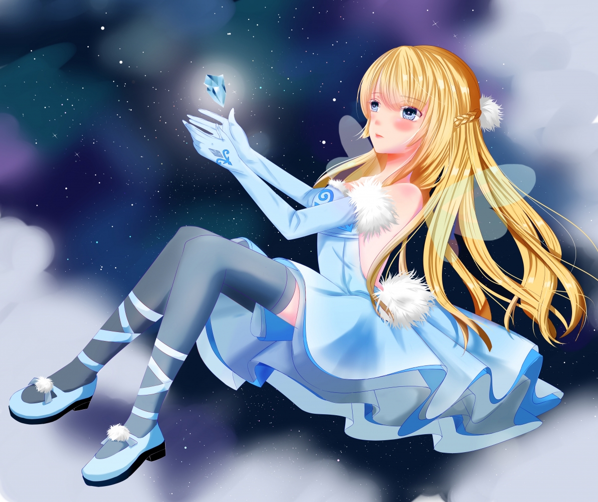 Star Girl 5k Anime Wallpaper