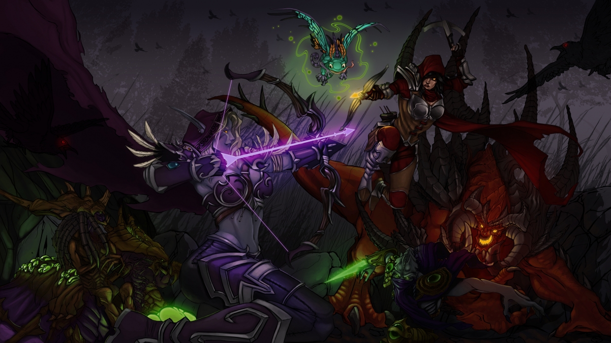 StarCraft Warcraft Diablo Destruction