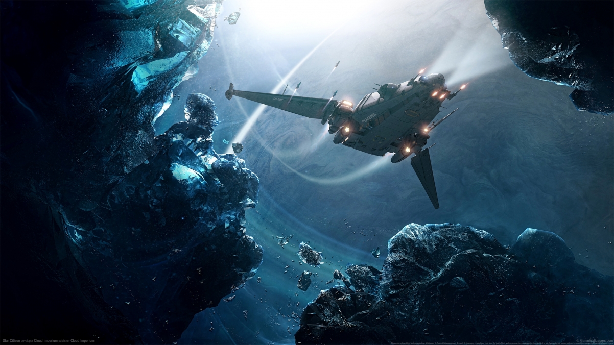 Star Citizen Spaceship 4k Tour