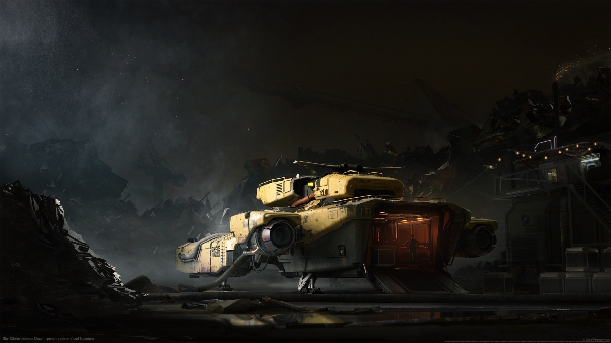 Star Citizen Game Original Painting 4k Wallpaper