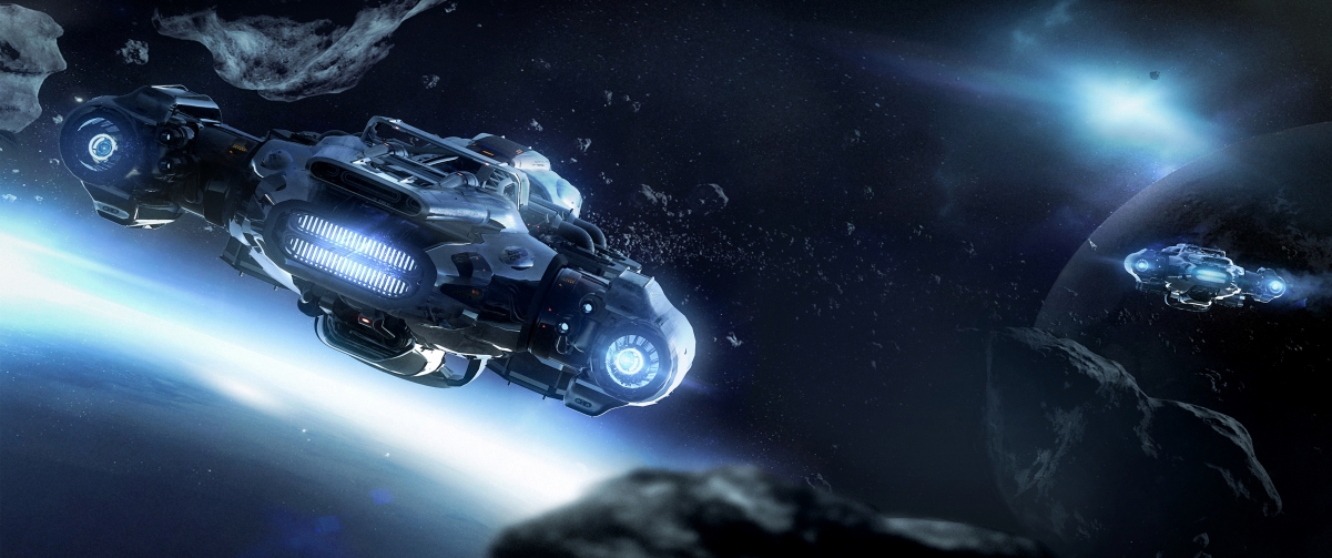 Star Citizen Spaceship 3440