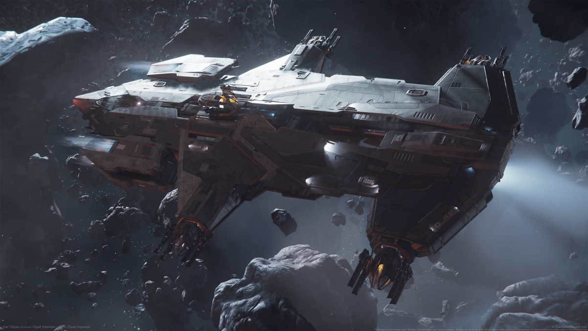 Star Citizen Spaceship Meteorite
