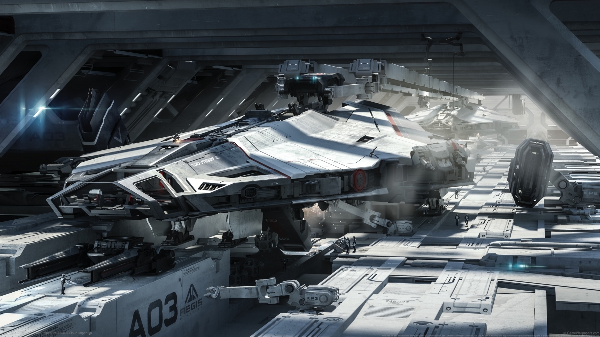 Star Citizen cabin 4k game wall
