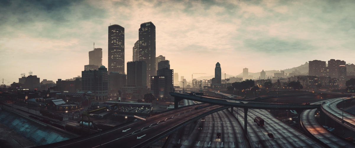 Grand Theft Auto 5, GTA 5, city