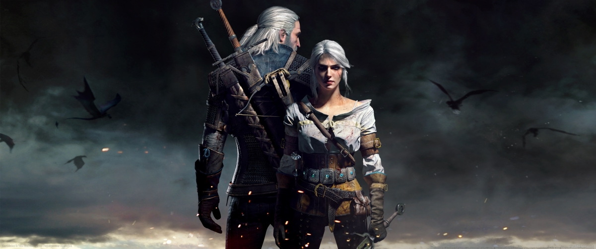 The Witcher 3 Geralt and Hilly 3440x