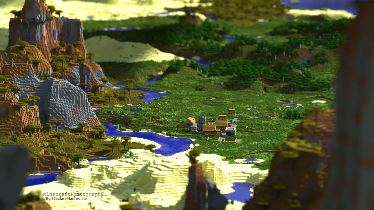Minecraft 4k wall