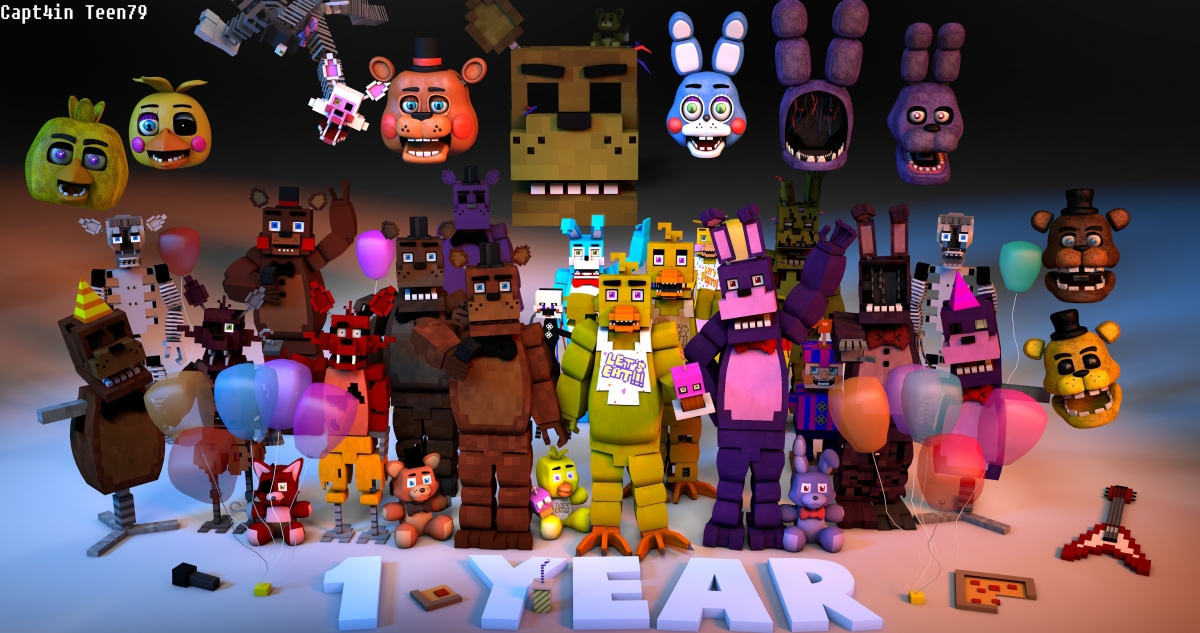 Minecraft 1 Year of Fiv