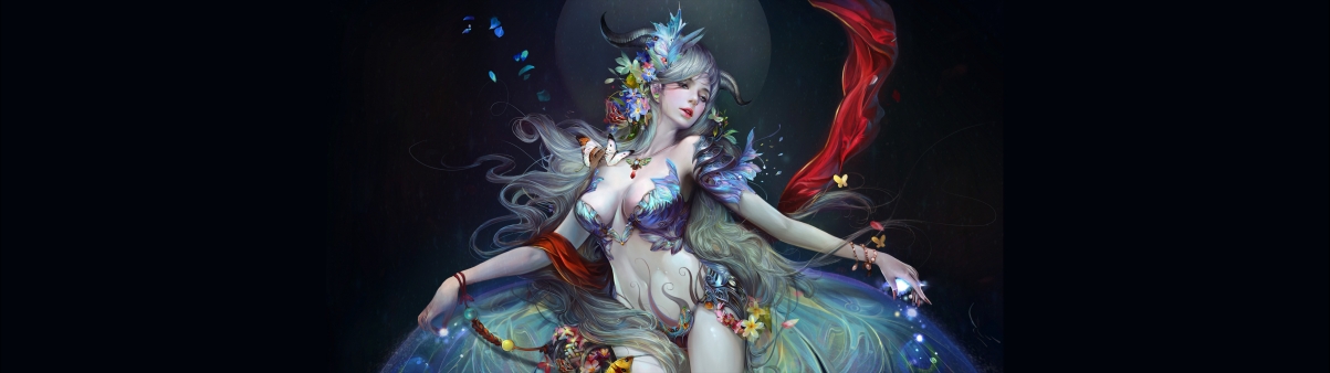 Perfect World Game Goddess 5120x1