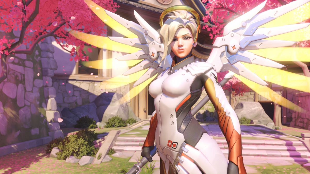 Overwatch Battle Angel 4k Wallpaper