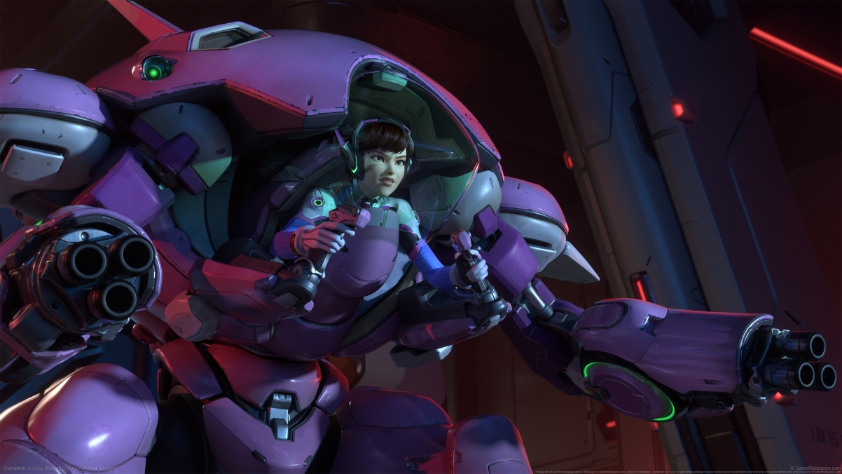 Overwatch dva hero 4k wallpaper
