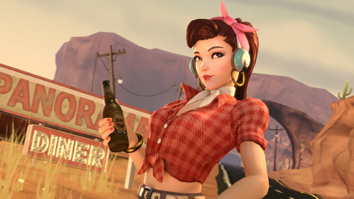 Overwatch dva hand holding beer 4